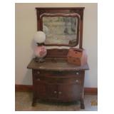 Marble top dresser