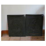 Summer fireplace covers