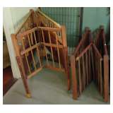 old childs folding cribs