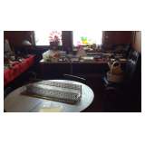 misc. glasware and pottery