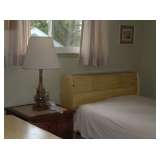 double bookcase bed and chest  34x20x40 tall