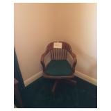 Vintage wooden office chair