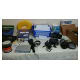 lots of office supplies