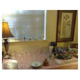 large set of vintage crystal