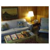 sleeper sofa  coffee table   rocker