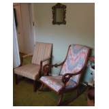 beautiful rocker and arm chair
