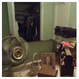 fan   shoe shine box