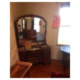 Waterfall dressing table