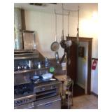 Stainless steel kitchen items