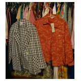 clothing with tags still on