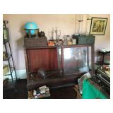 Old display case