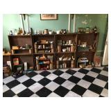 Boxed items unused bottles and misc  