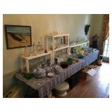 Lots of fine glass and china