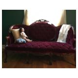 Sofa was shipped from paris to columbian presedent