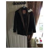 Lots of coats and jackets