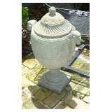 outdoor concrete urn
