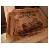 Old newspapers