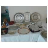 vintage glassware and china