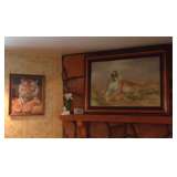 tiger paintings/  great for lsu fans