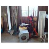 blower and yard tools