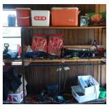 coolers and hand tools