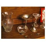 Sterling and crystal