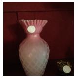 Peach blow vase