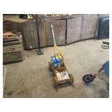 Paint striper for parking lot lines