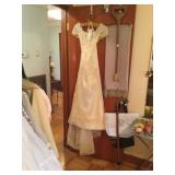 Vintage wedding dress with Mason Blanche lables