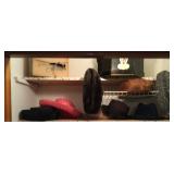 Vintage hats and hat boxes