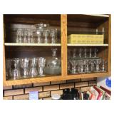 Nice set of vintage crystal stems