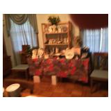 Pottery angels figures