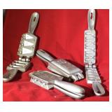 Lead weight molds for fishing lures