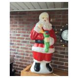 Blow mold Santa made by Empire