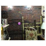 King metal bed frame
