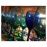 Colored goblets