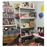 Movies, candles, candle holders