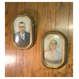 Antique picture frames