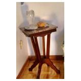 Marble side table