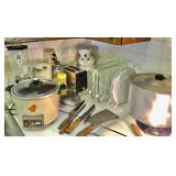 Rice cooker, pillsbury dough boy cookie jar 1988