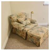 Chair and ottoman