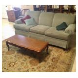 Sofa, nice coffee table