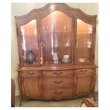 Large retro China cabinet