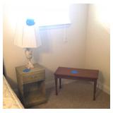 Piano stool, bed side table