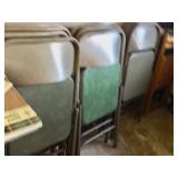 Lots of folding chairs