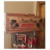 Vintage tinsel Pom Pom tree