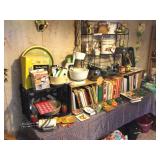 Cook books, vintage kithen