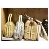 Woven purses