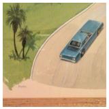 Signed mid century art