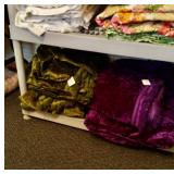 Crushed velvet curtains and comforter sets